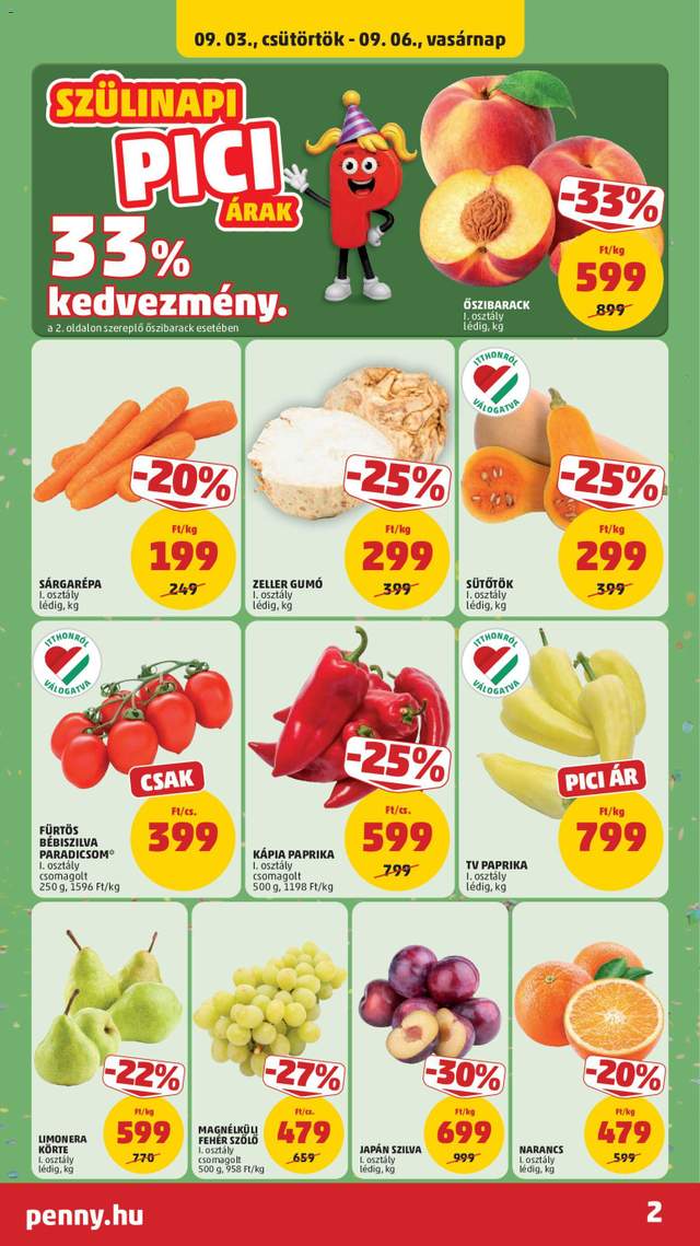 Új Penny akciós újság 09.03.