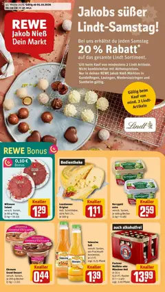Vorschau von dem Prospekt des Geschäftes Rewe, gültig ab dem 05.10.2026