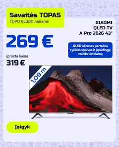 TOPOcentras parduotuvės leidinio TOPOcentras leidinys galiojančio nuo 2026.05.19 peržiūra