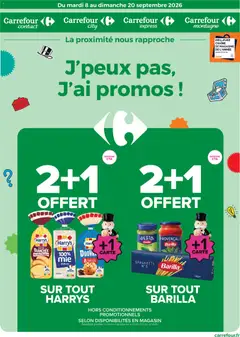 Prévisualisation de Carrefour contact catalogue du magasin Carrefour contact formulaire valide 08/09/2026