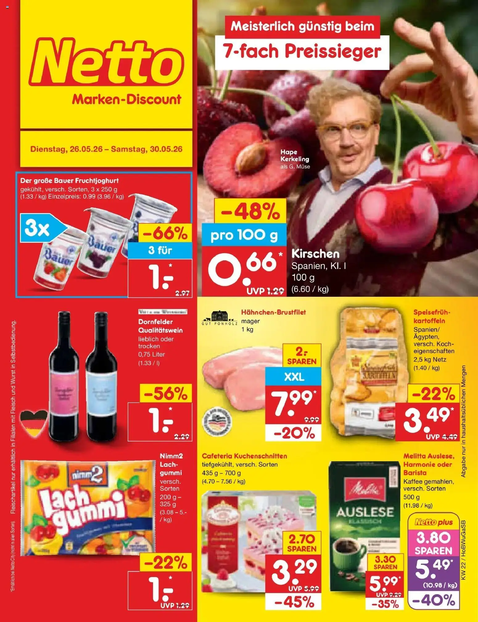 Vorschau von dem Prospekt des Geschäftes Netto Marken-Discount, gültig ab dem 26.05.2026