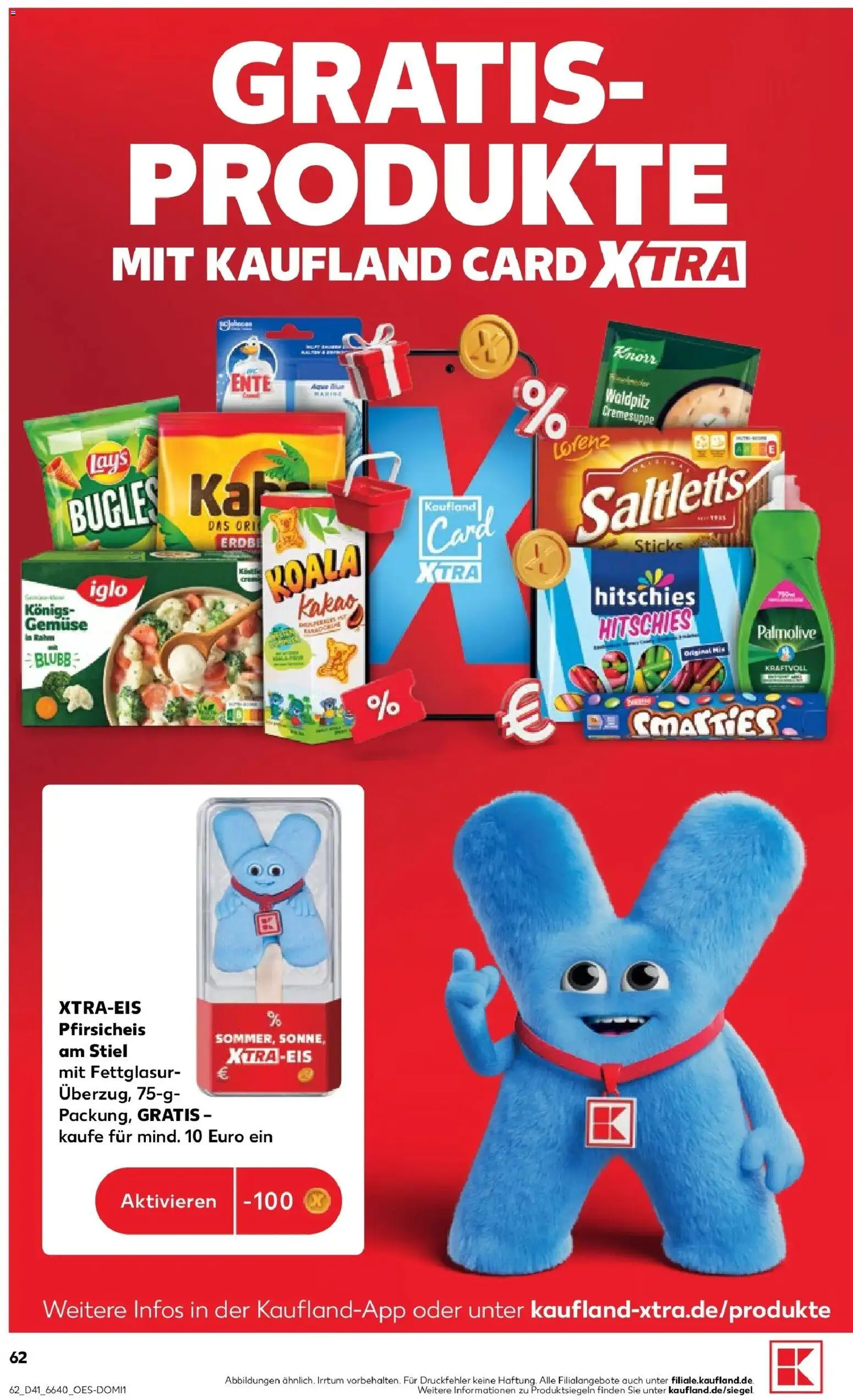 Vorschau von dem Prospekt des Geschäftes Kaufland, gültig ab dem 08.10.2026 - Gemüse, Ente, Smarties, Knorr, Iglo