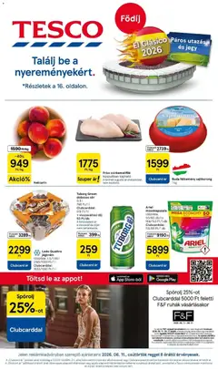 Tesco - Tesco újság érvényessége 2026.06.17-ig megtekintése, amely érvényes 2026.06.10.-től