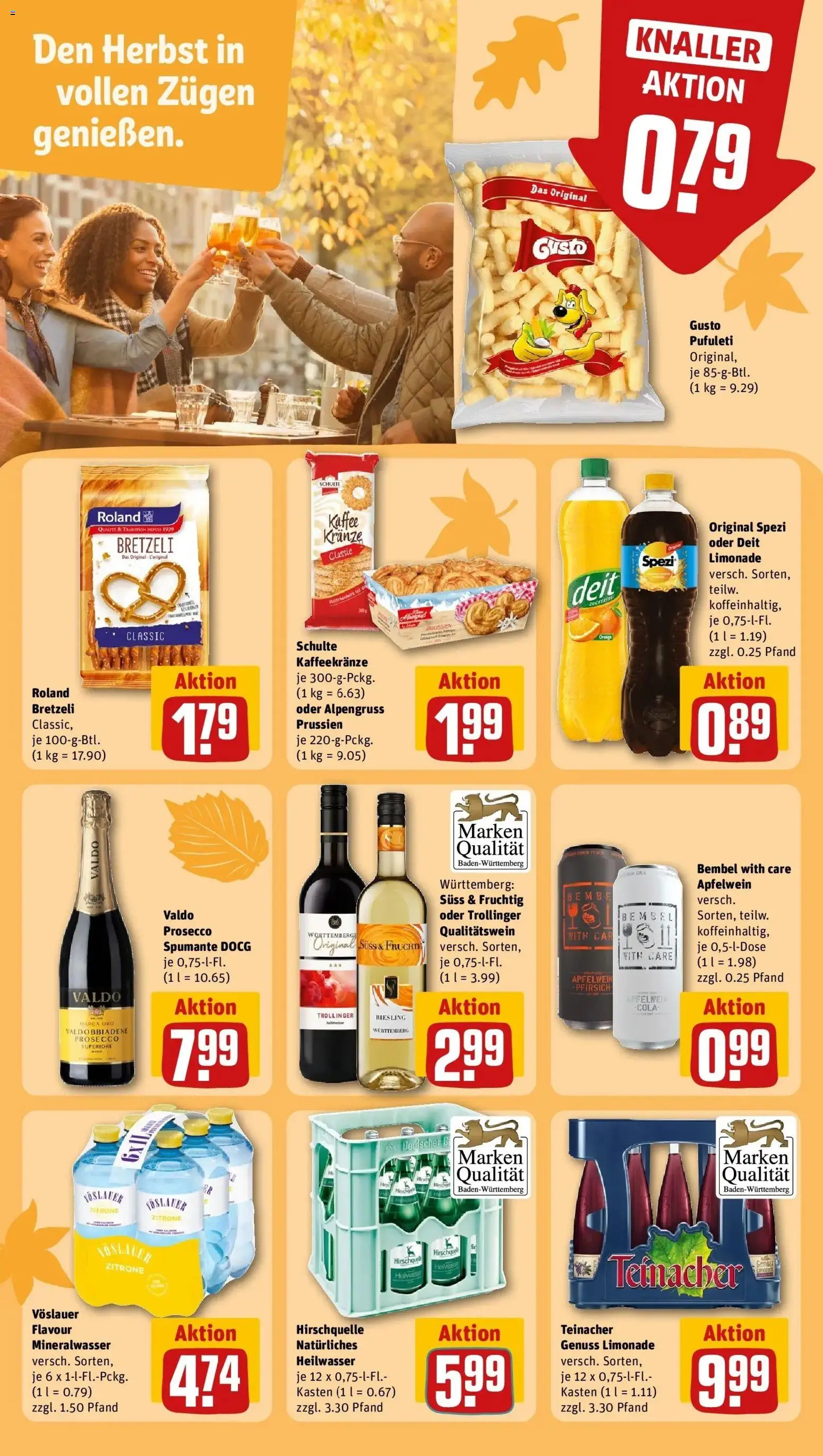 Vorschau von dem Prospekt des Geschäftes Rewe, gültig ab dem 12.10.2026