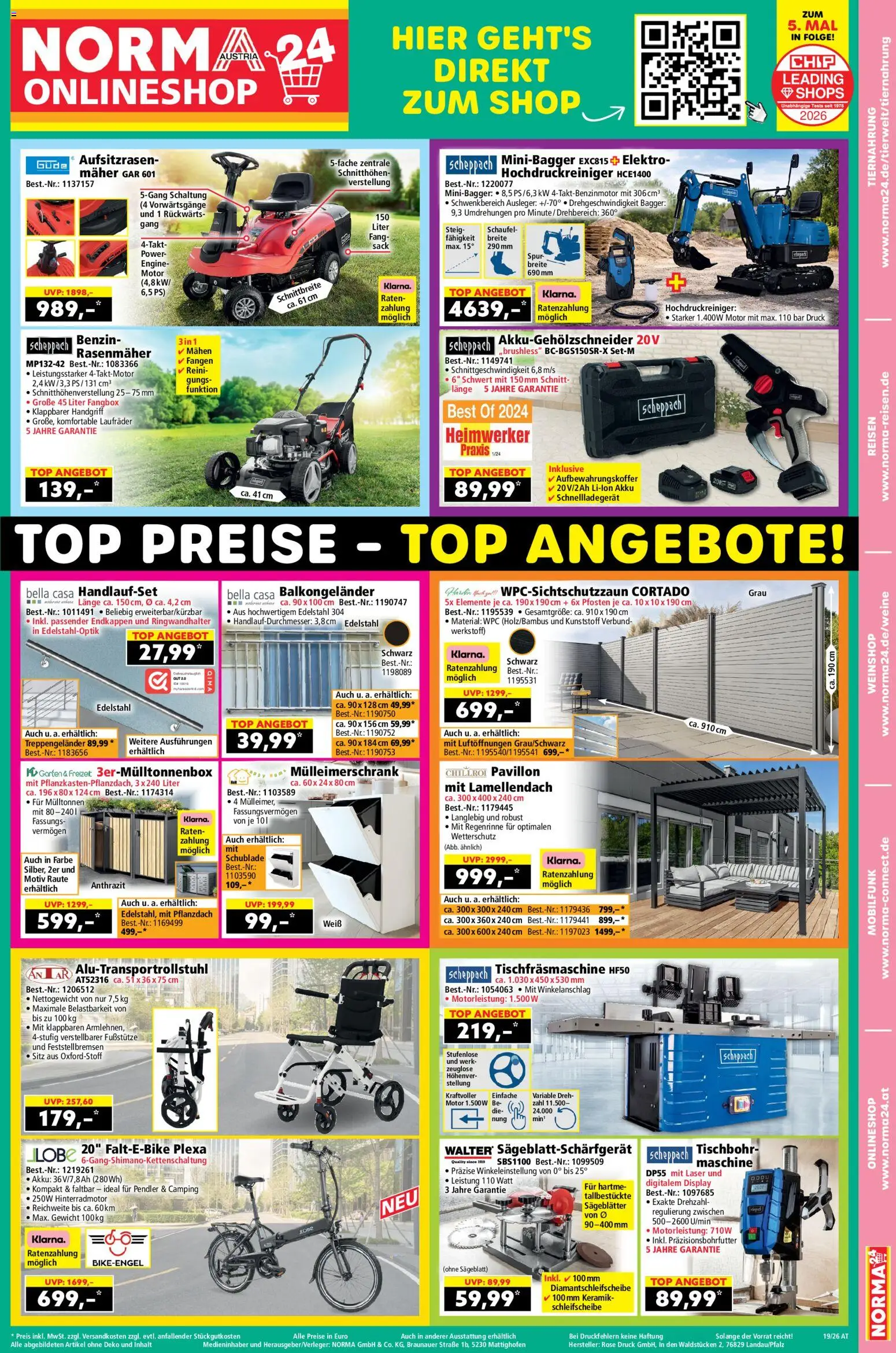 Vorschau der Angebote: Norma Norma Online shop gültig ab 04.05.2026