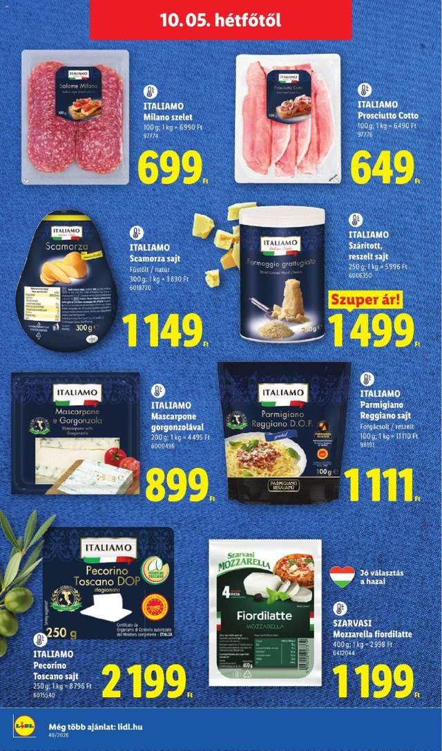 Új Lidl akciós újság 10.01.