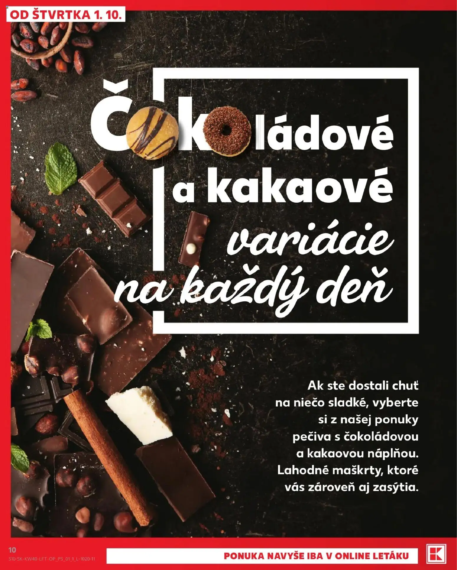 Náhľad Kaufland letáku platného od 01.10.2026