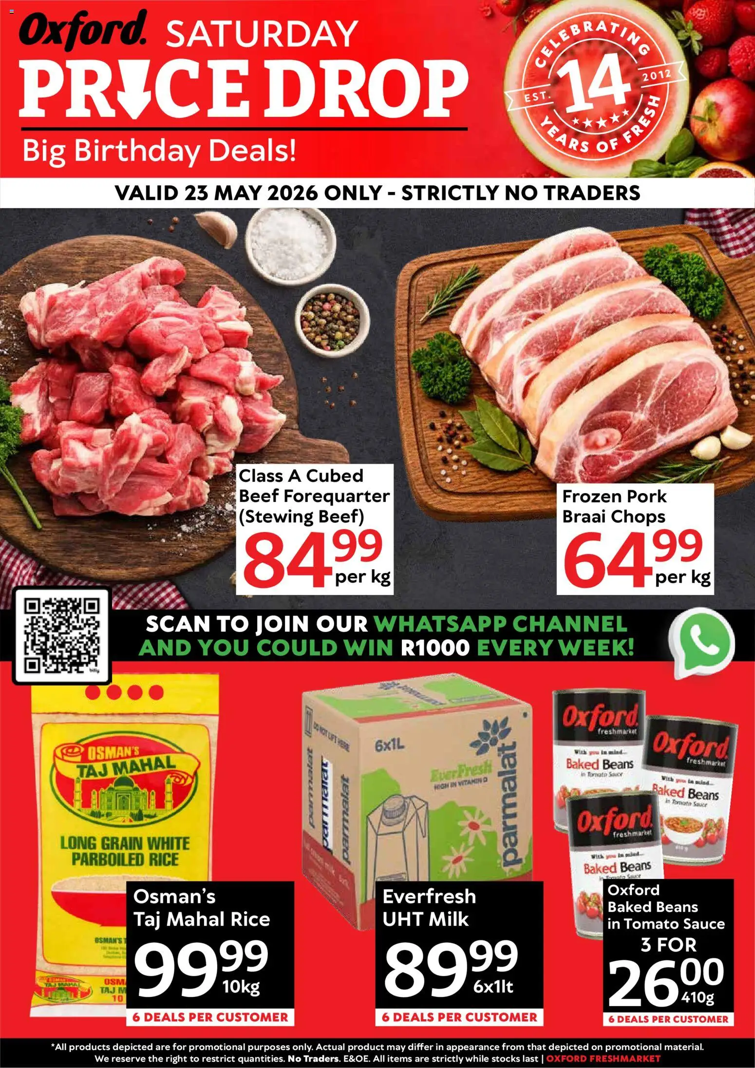 Preview of Oxford Freshmarket flyer valid from 23/05/2026