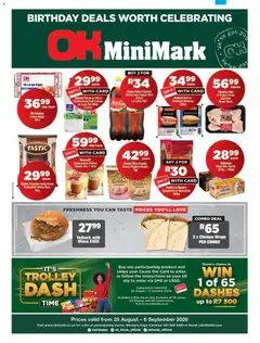 Preview of OK Foods flyer valid from 25/08/2026