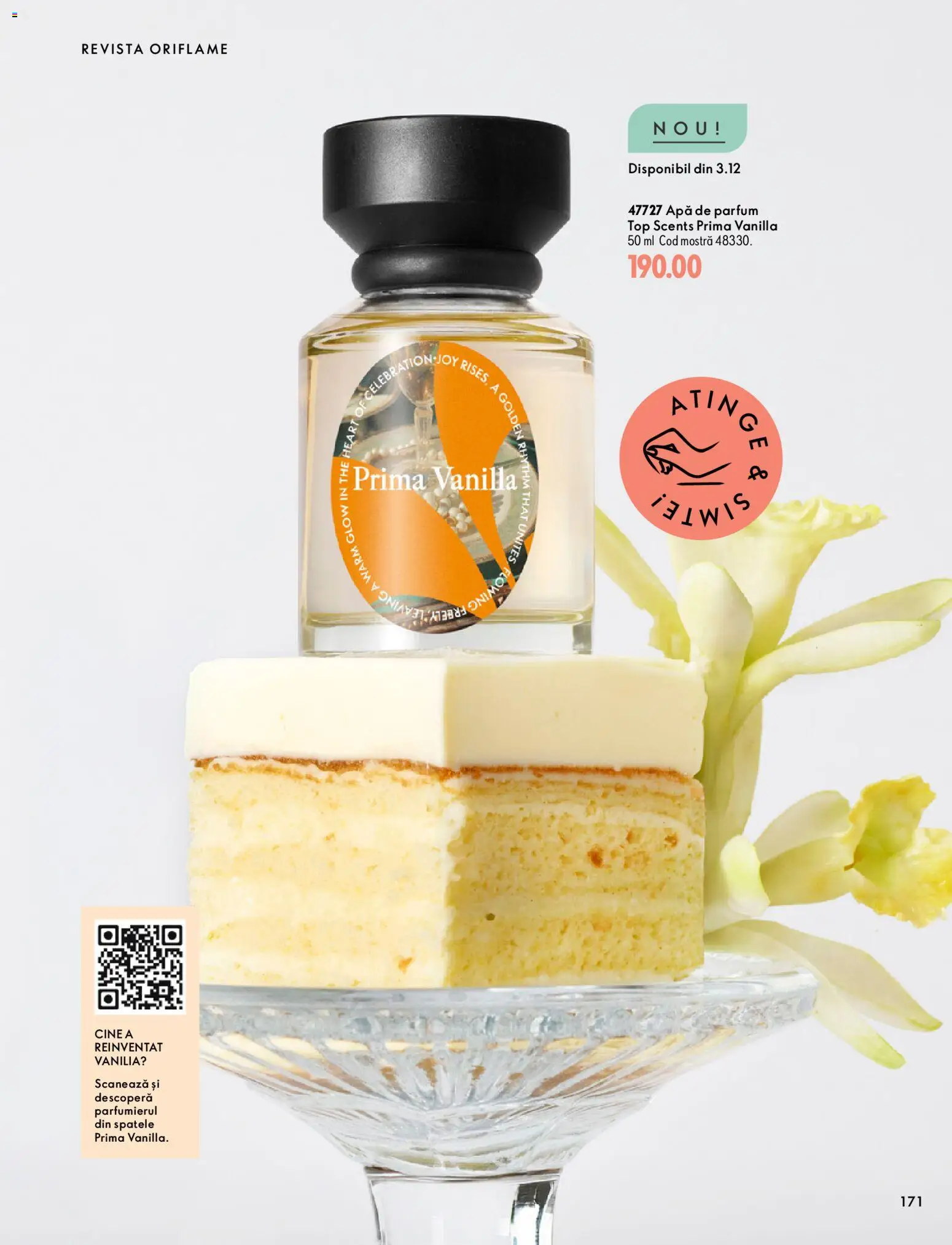 Previzualizarea de cataloage: Oriflame Oriflame Catalog 15 2026 valabil de la 11.11.2026 - Apă, Parfum, Top, Apă de parfum