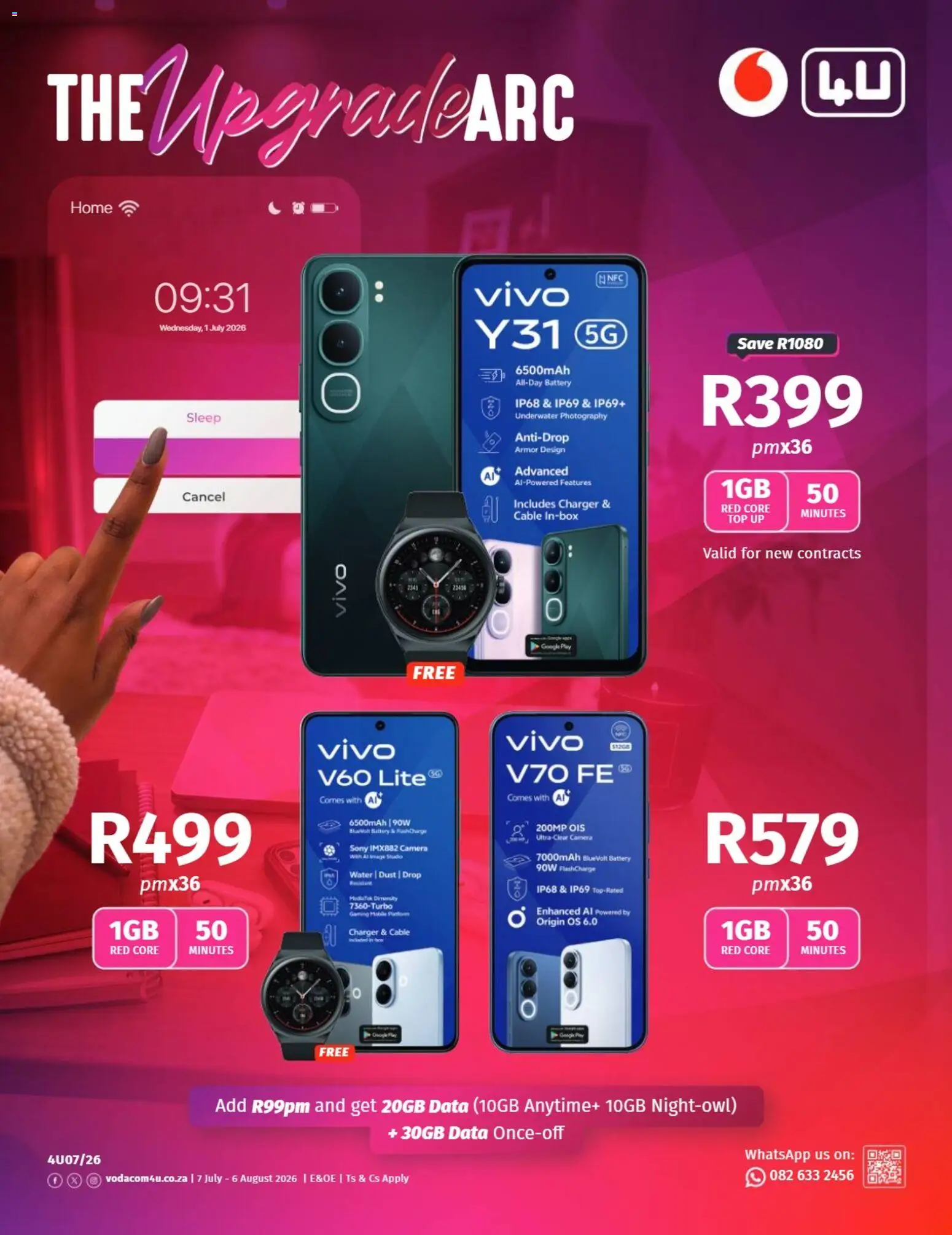 Preview of Vodacom flyer valid from 07/07/2026