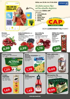 Vorschau von dem Prospekt des Geschäftes CAP Markt, gültig ab dem 22.06.2026