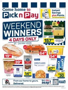 Preview of Pick n Pay flyer valid from 21/05/2026
