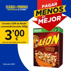 Vista previa del folleto de la tienda Cash Fresh válido desde el 18/05/2026 