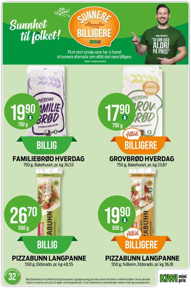 Ny Kiwi kundeavis fra 03/08
