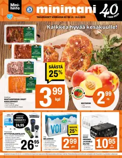 Kaupan Minimani Minimani tarjoukset esikatselu, voimassa 10/06/2026