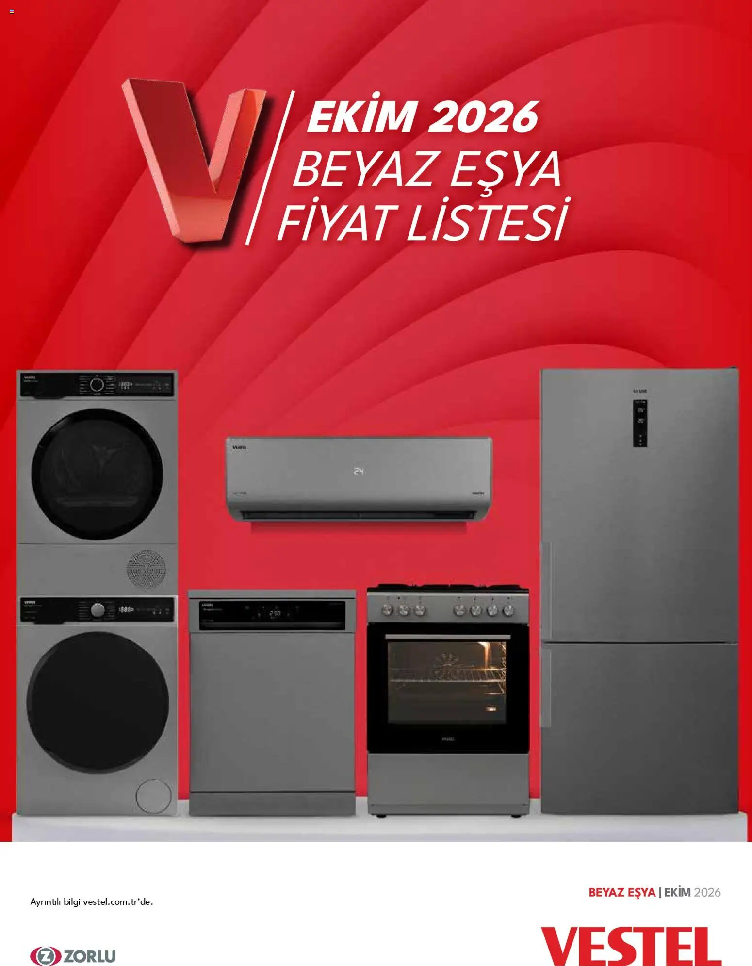 Vestel Vestel Katalog 01.10.2026 - Broşürünün önizlemesi