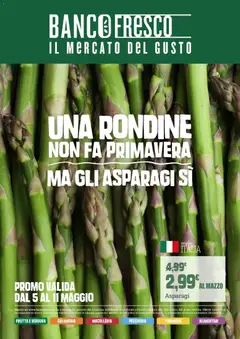 Anteprima dell'opuscolo Una rondine non fa primavera, ma gli asparagi si. dal negozio Offerte valido da 04/05/2026