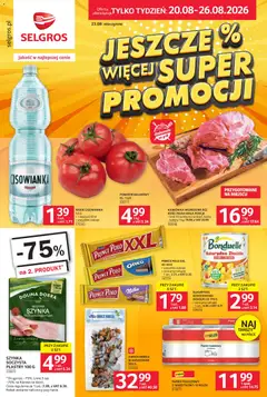 Pogląd gazetki "Selgros cash&carry gazetka - Jeszcze więcej super promocji" ze sklepu Selgros cash&carry ważnej od 20.08.2026