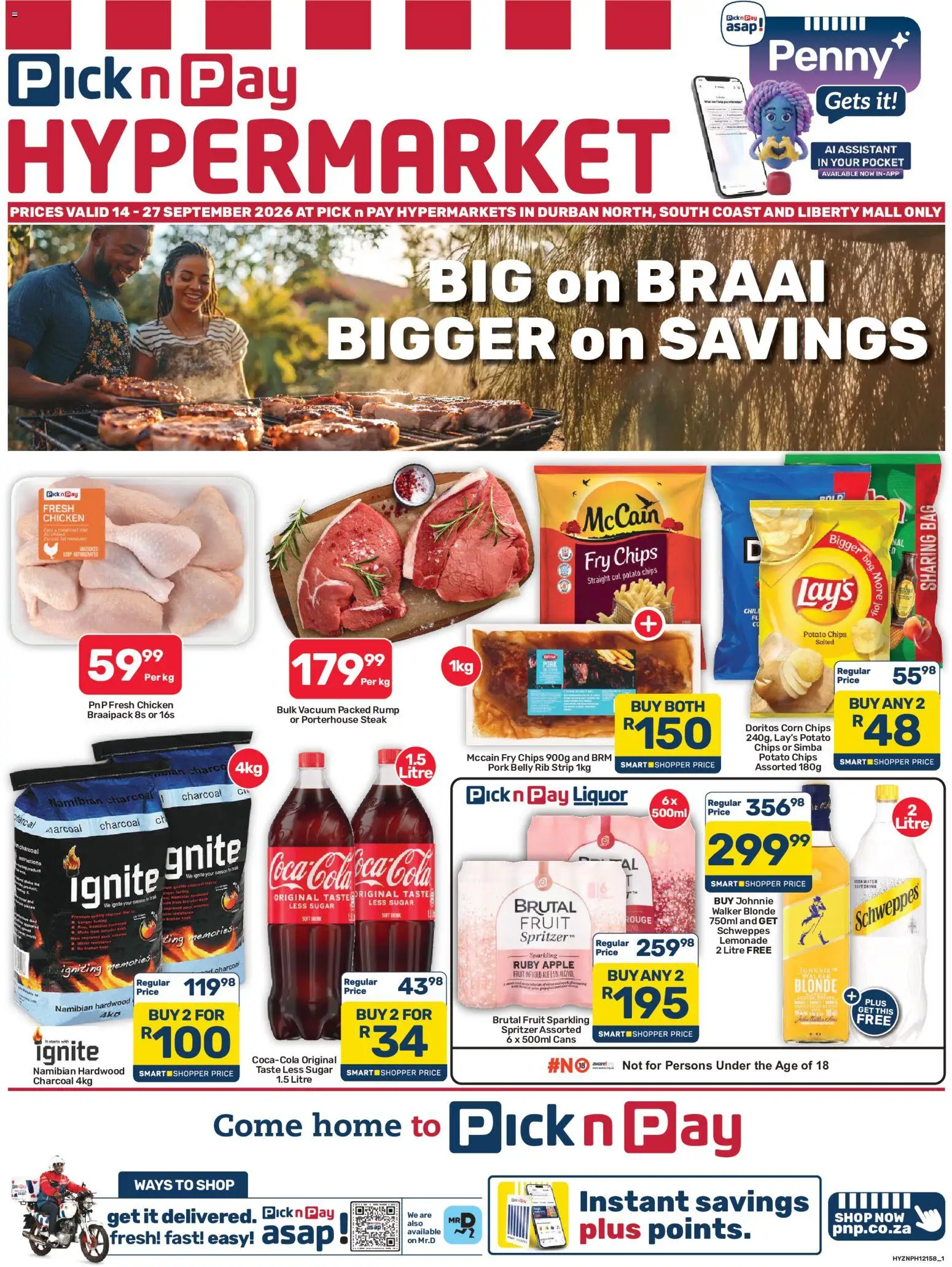 Preview of Pick n Pay flyer valid from 14/09/2026