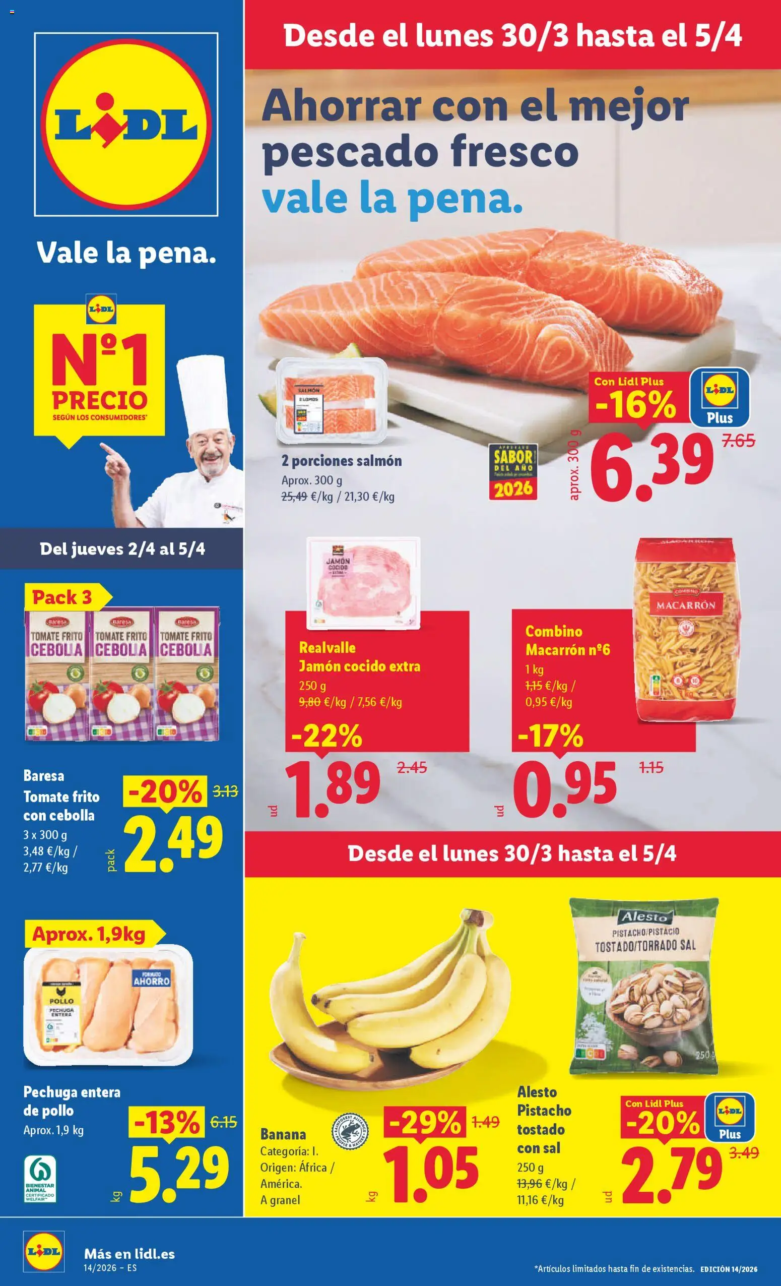 Vista previa del folleto de la tienda Lidl válido desde el 30/03/2026 