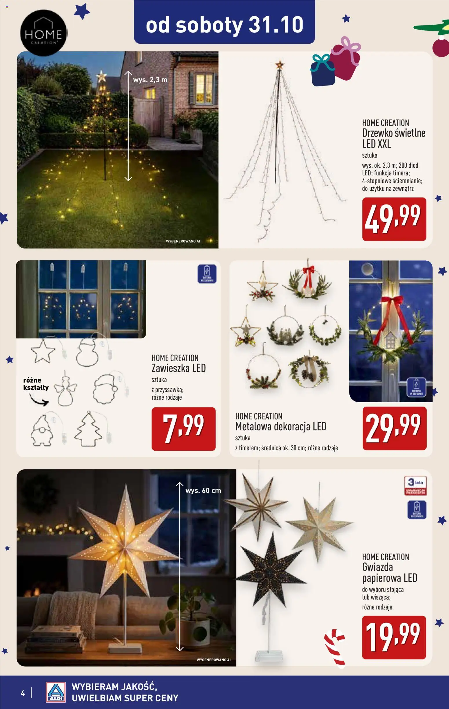 Pogląd gazetki "Aldi gazetka - Katalog dekoracyjny" ze sklepu Aldi ważnej od 28.10.2026