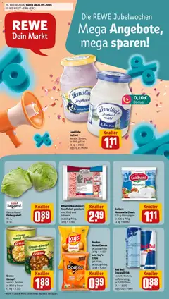 Vorschau von dem Prospekt des Geschäftes Rewe, gültig ab dem 21.09.2026