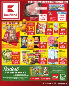 Náhľad Kaufland letáku platného od 29.10.2026
