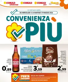 Anteprima dell'opuscolo Conad volantino Convenienza Più Sicilia dal negozio Conad valido da 13/05/2026
