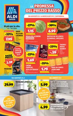 Vorschau des Merkblatts Aldi aktionen IT vom Shop Aldi gültig von 23.07.2026 bis 29.07.2026