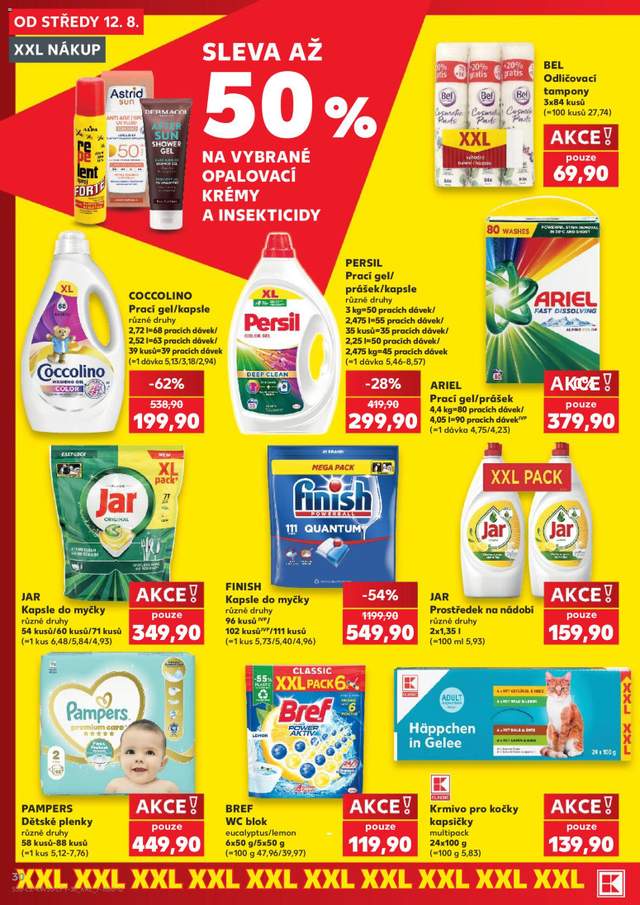 Nový Kaufland leták od 12.08.