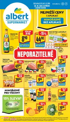 Náhled nabídky: Albert Albert leták - Supermarket platný od 28.10.2026