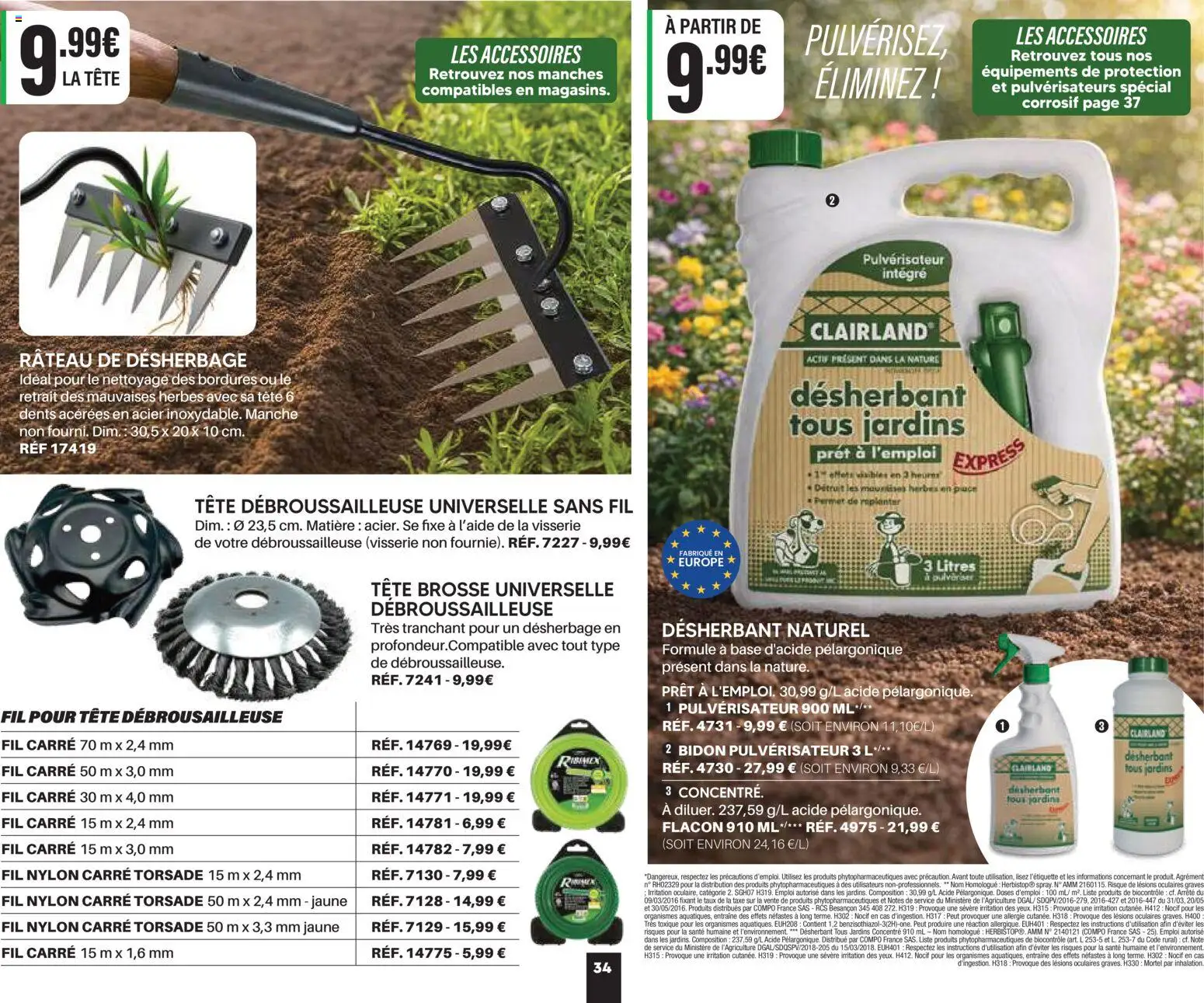 Prévisualisation de Shopix Catalogue Autome-Hiver 2026/2027 du magasin Shopix formulaire valide 01/09/2026 - Débroussailleuse, Base, Rateau, Pulvérisateur, Brosse