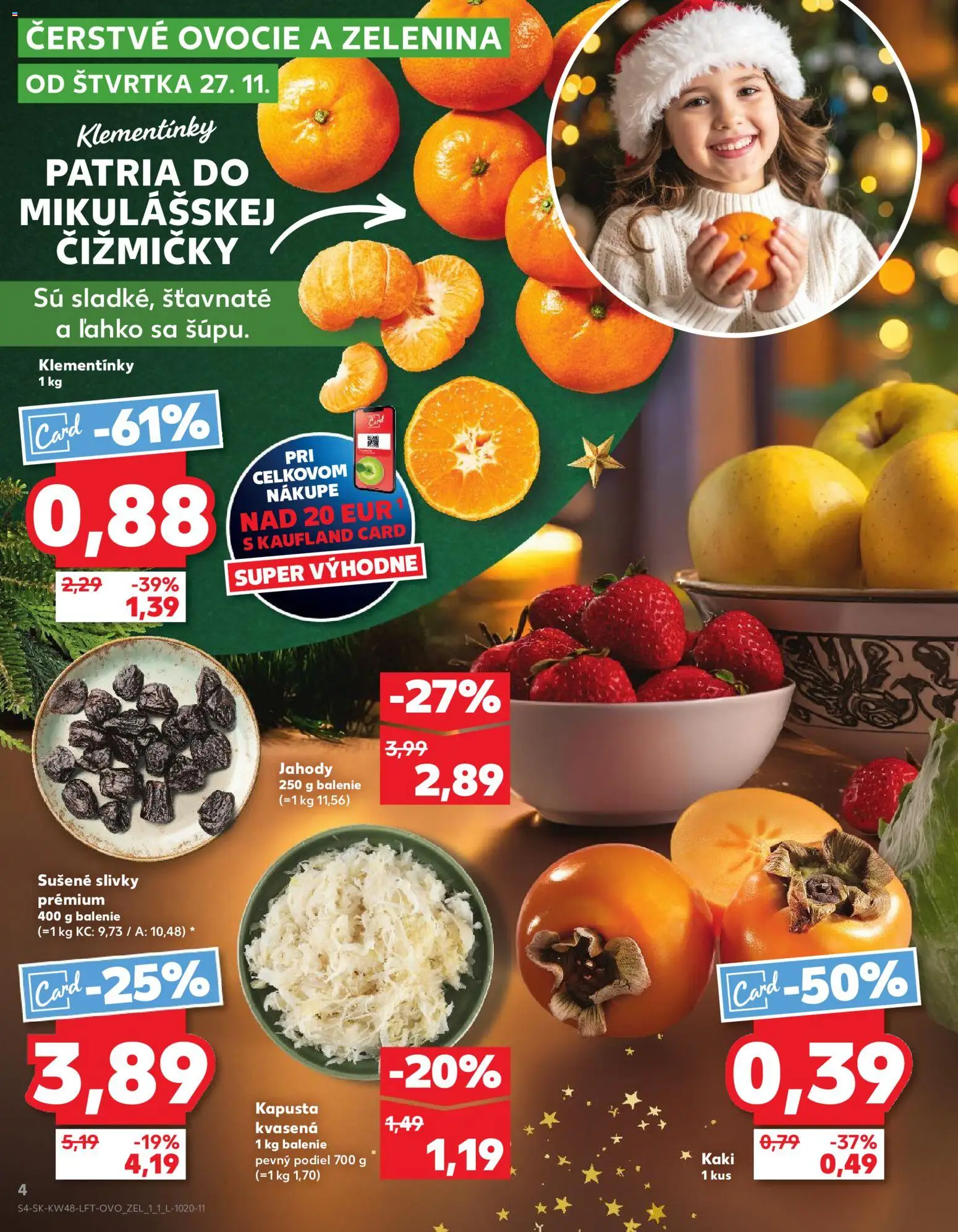 Náhľad Kaufland letáku platného od 27.11.2025