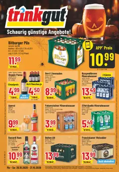Vorschau von dem Prospekt des Geschäftes Trinkgut, gültig ab dem 26.10.2026