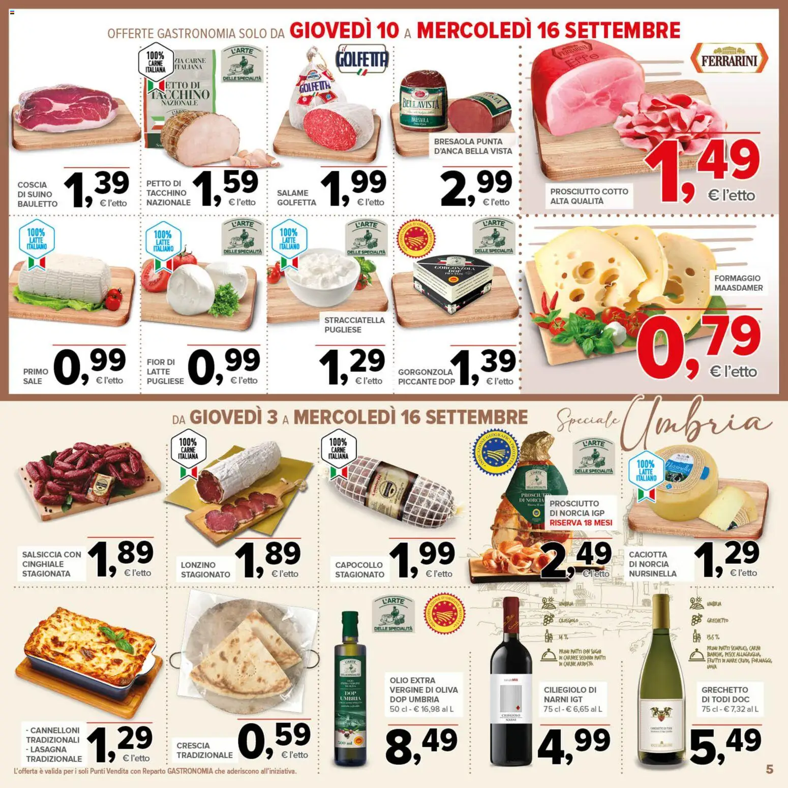 Anteprima dell'opuscolo Todis volantino dal negozio Todis valido da 03/09/2026 - Pesce, Latte, Carne, Formaggio, Stracciatella, Prosciutto, Salame, Suino
