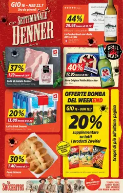 Vorschau des Merkblatts Denner aktionen IT vom Shop Denner gültig von 16.07.2026 bis 22.07.2026