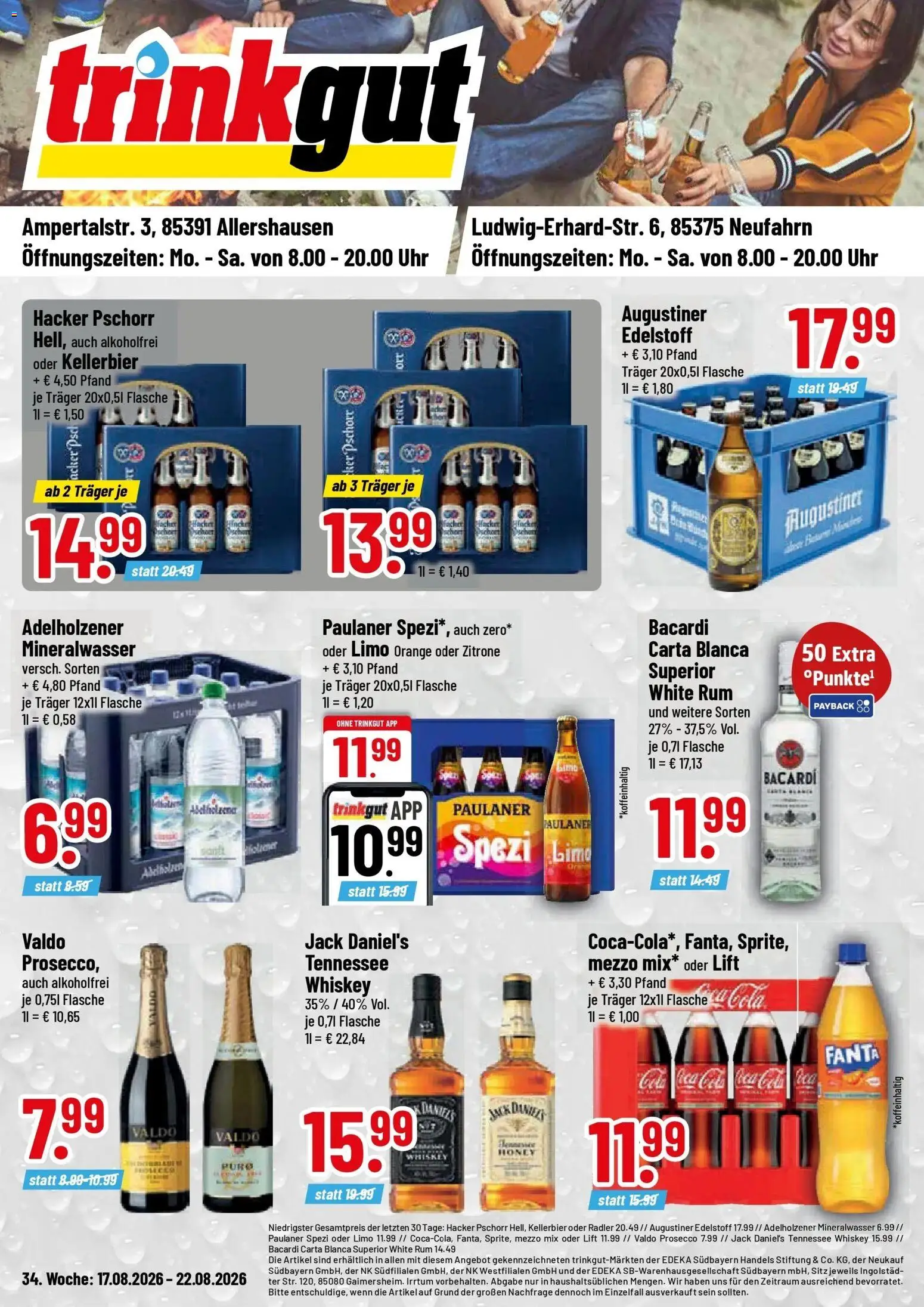 Vorschau von dem Prospekt des Geschäftes Trinkgut, gültig ab dem 17.08.2026
