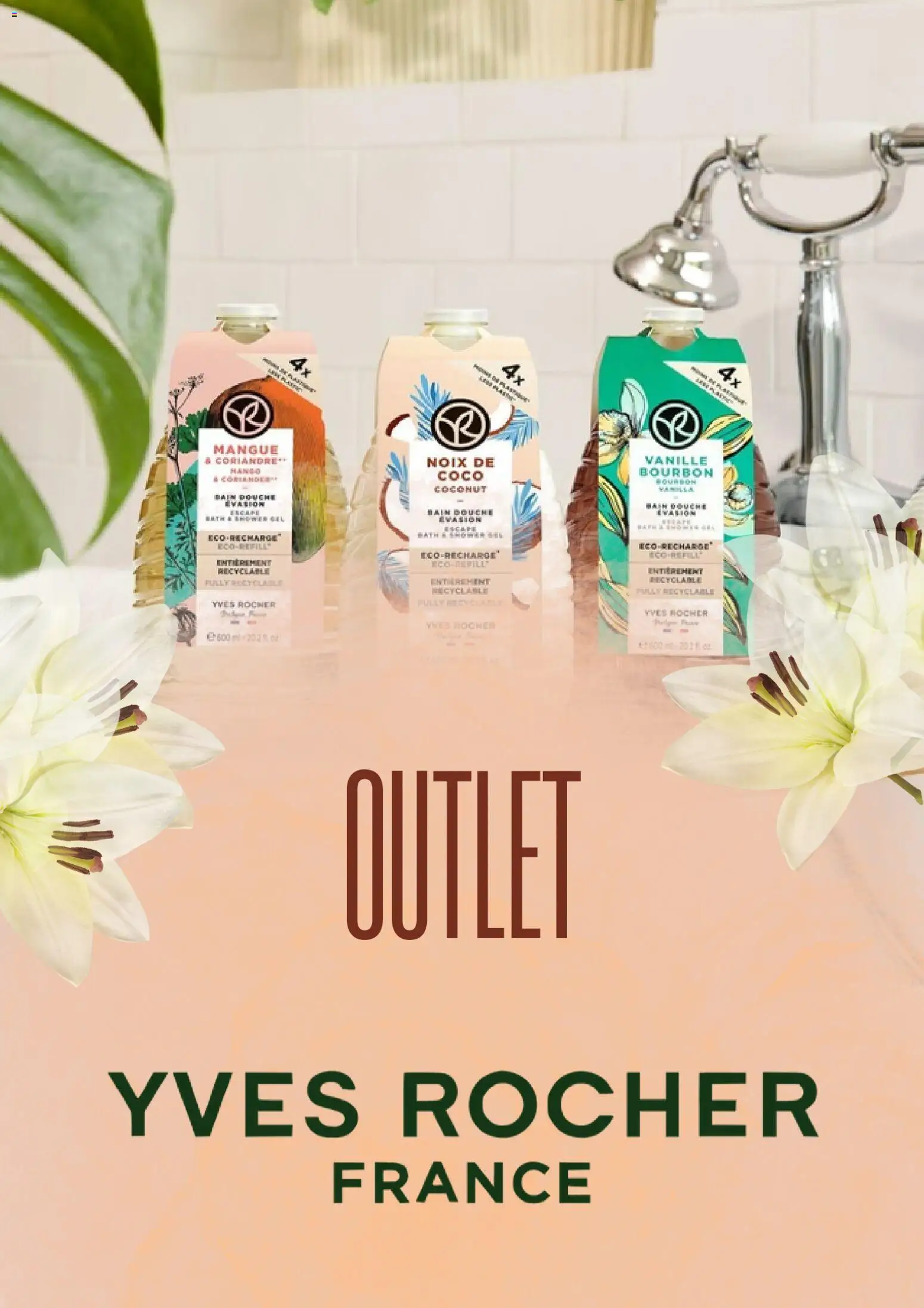 Förhandsgranska reklamblad Yves Rocher erbjudanden från butik Yves Rocher gäller från 01/07/2026 - Bourbon