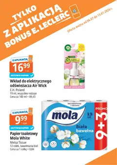 Pogląd gazetki "E.Leclerc gazetka - Tylko Z Aplikacją Bonus" ze sklepu E.Leclerc ważnej od 06.07.2026