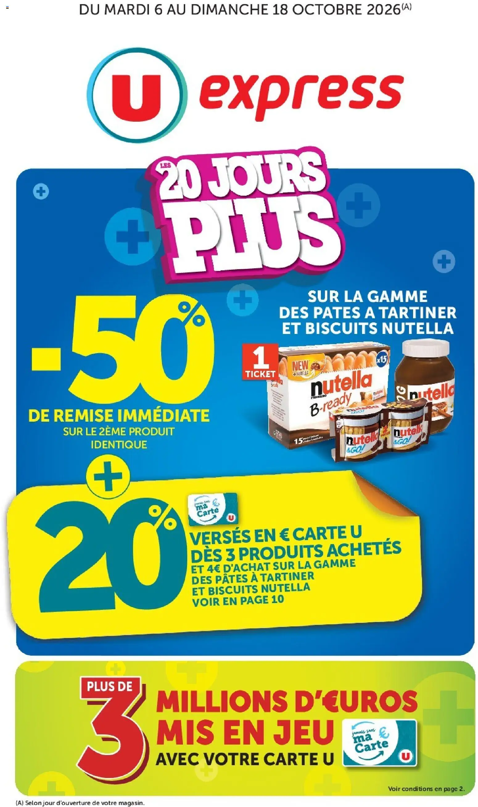 Prévisualisation de U Express catalogue du magasin U Express formulaire valide 06/10/2026