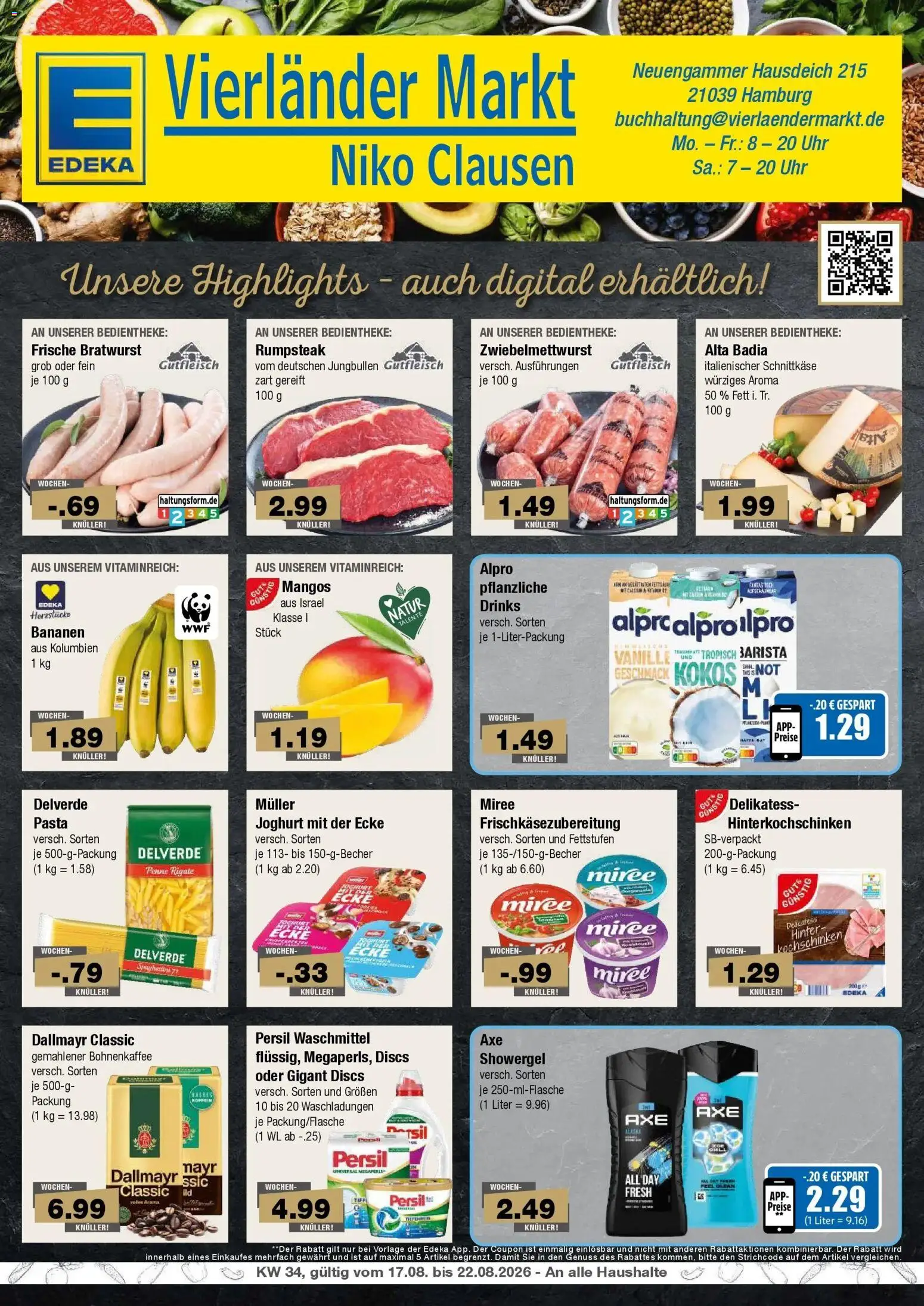Vorschau von dem Prospekt des Geschäftes Edeka, gültig ab dem 17.08.2026