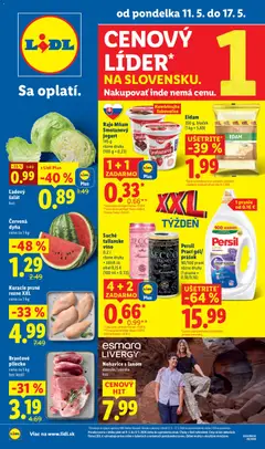 Náhľad Lidl letáku platného od 11.05.2026