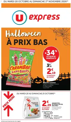 Prévisualisation de U Express catalogue du magasin U Express formulaire valide 20/10/2026