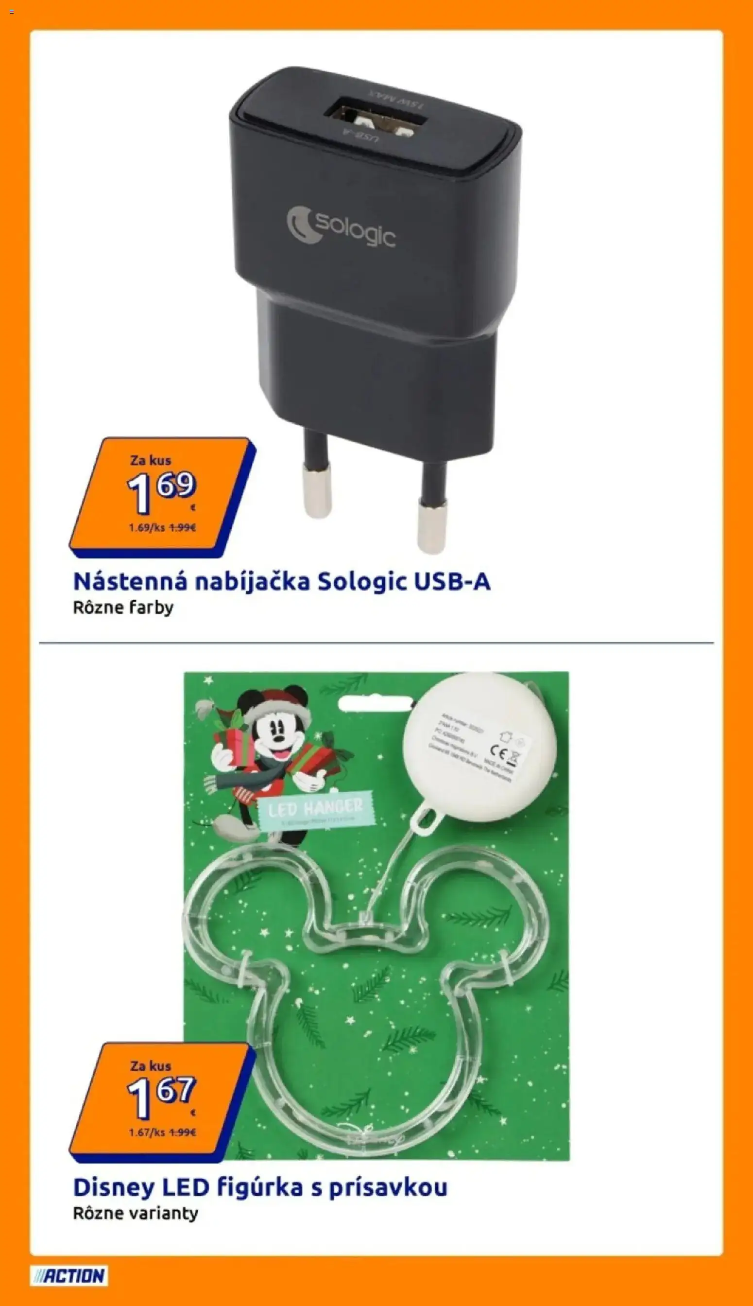 Náhľad Action letáku platného od 21.10.2026 - Led, Nabíjačka
