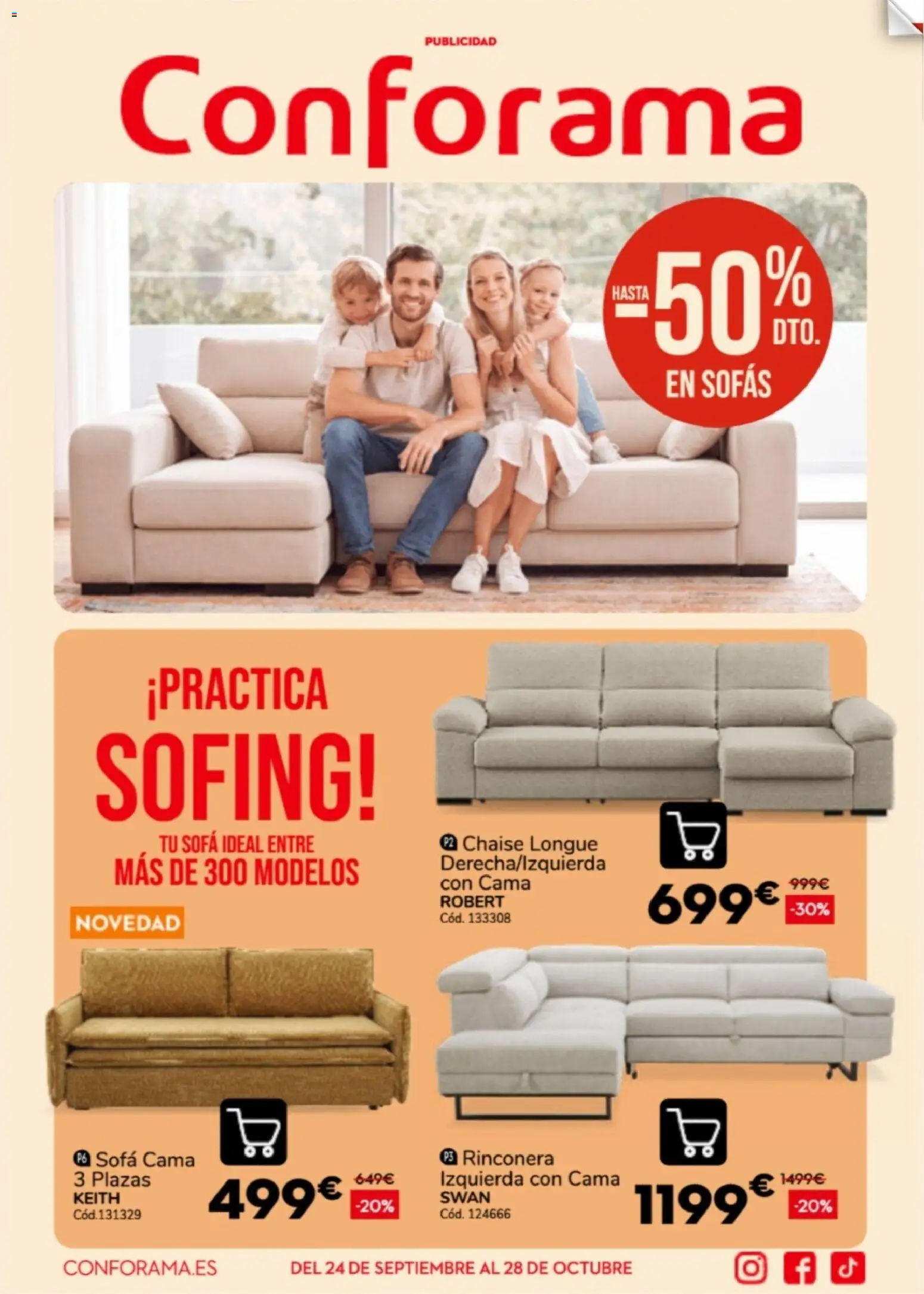 Vista previa del folleto de la tienda Conforama válido desde el 24/09/2026 