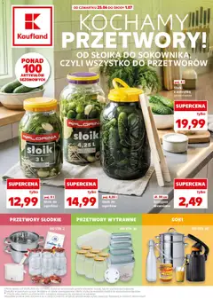 Náhled nabídky: Kaufland Polsko Kaufland Polsko leták - Kochamy przetwory platný od 25.06.2026