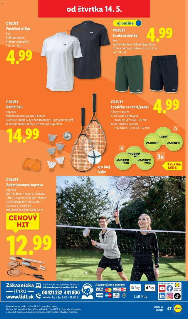 Nový Lidl leták od 11.05.