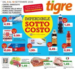 Anteprima dell'opuscolo Tigre volantino Roma dal negozio Tigre valido da 04/09/2026