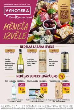 Skatīt Vynoteka akciju bukletu, derīgs no 24.08.2026.